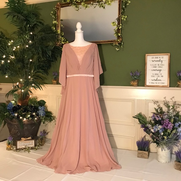 Dresses Formal Evening Blush Pink Mother Of The Bride Dress Poshmark